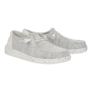 Hey Dude Stone White Wendy Stretch Sox W9